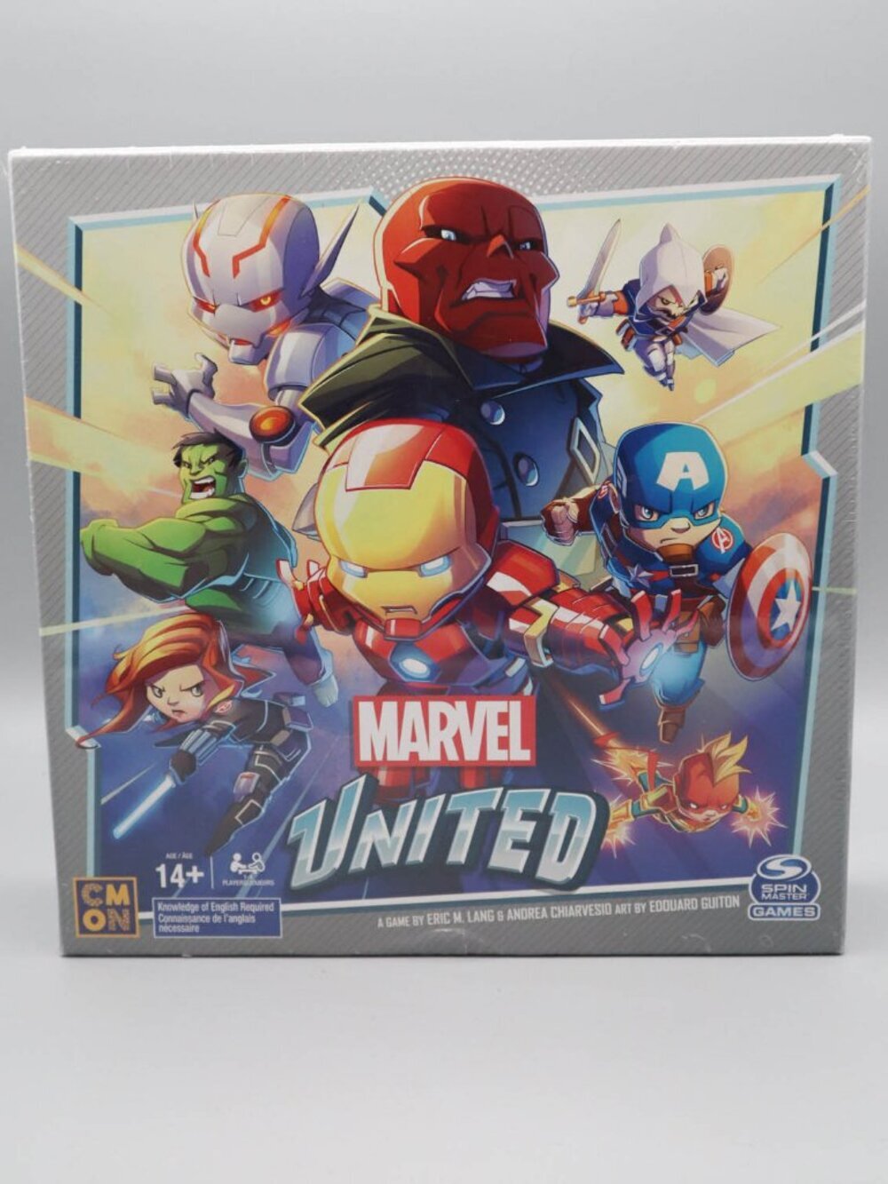 Marvel United Co-op Board Game Spin Master Games 14+ 1-4 Players New, Sealed